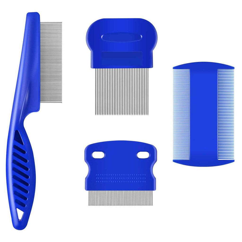 Wagivo grooming comb set 5-piece with all tools displayed