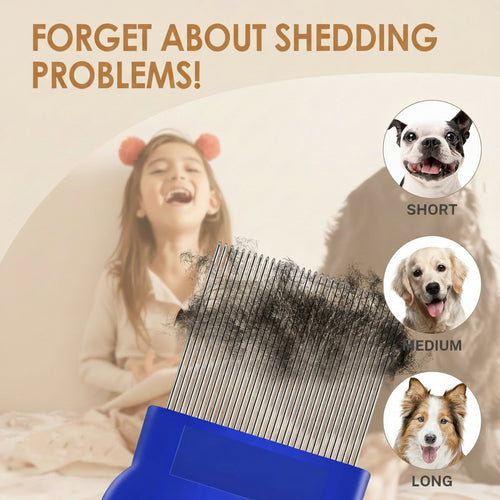 Wagivo flea and grooming comb included in puppy starter kit
